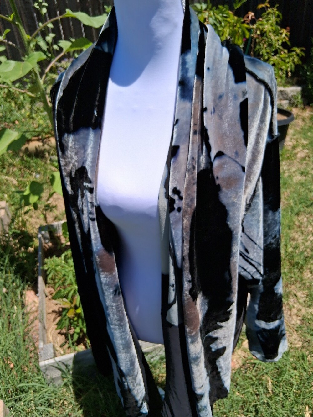 EGO Originals One-of-a-Kind Hand-Constructed and Hand-Dyed 100% Silk Kimono